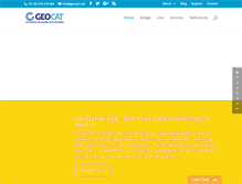 Tablet Screenshot of geocat.net